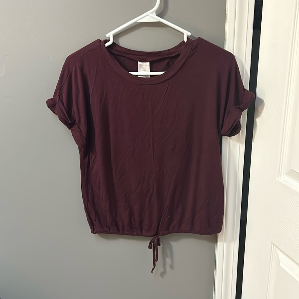 Adjustable waist tshirt